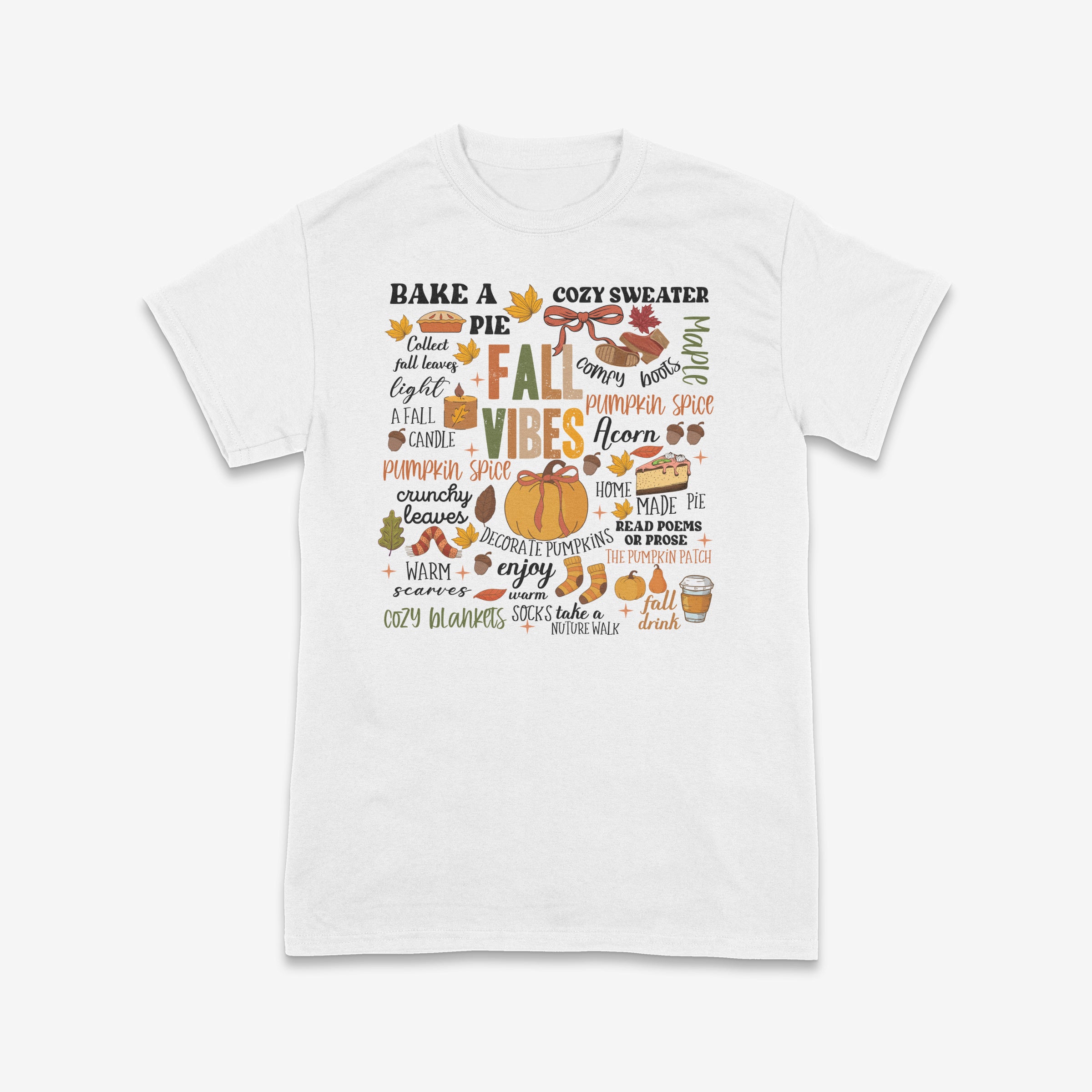 Fall Vibes Cozy Season T-Shirt