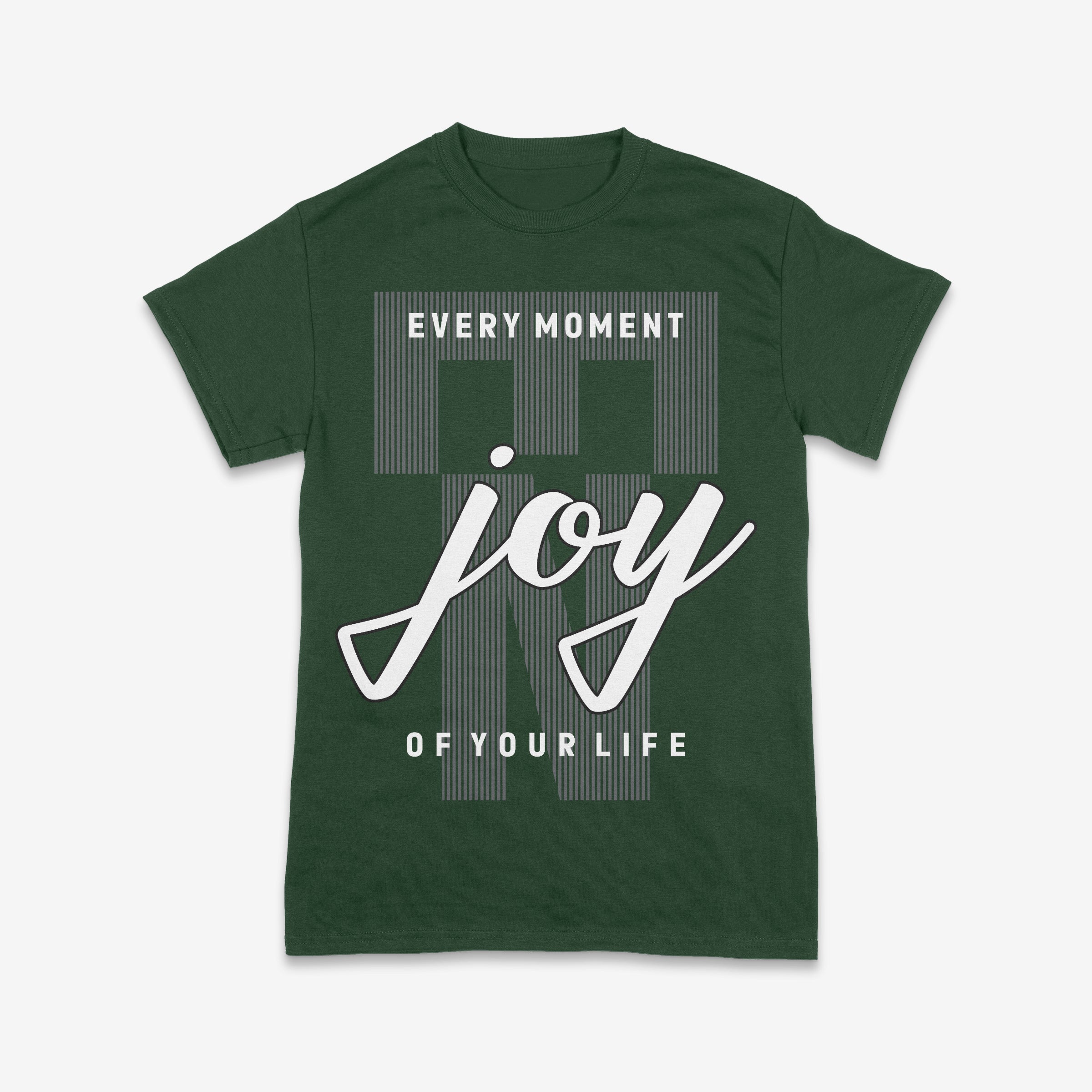 Joyful Living Typography T-Shirt