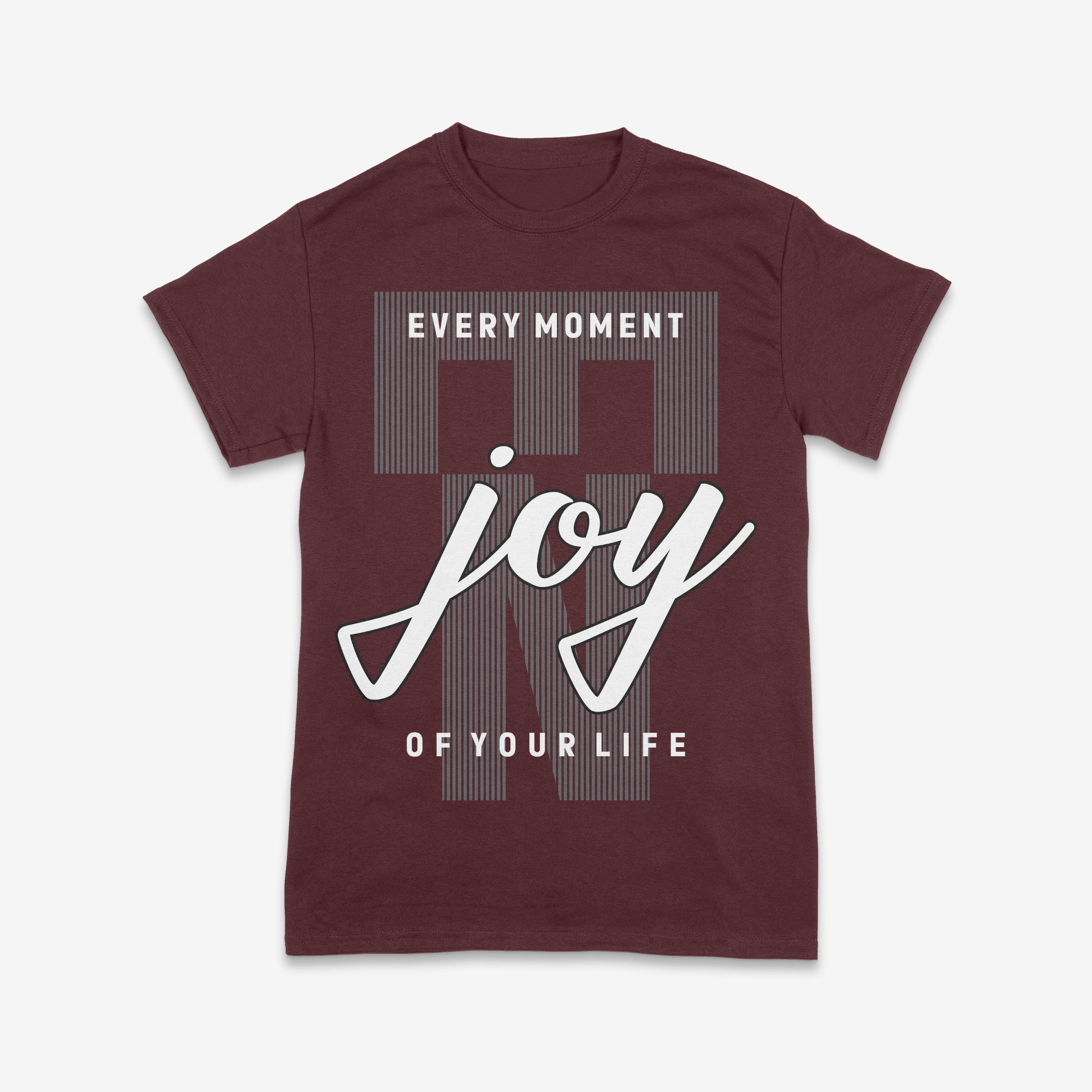 Joyful Living Typography T-Shirt