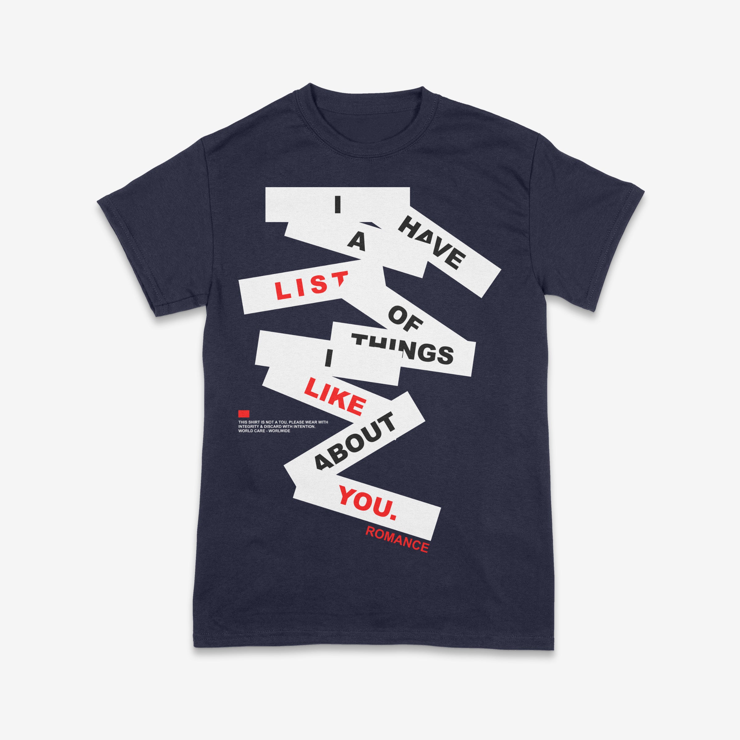 I Have a List of Things I Like About You