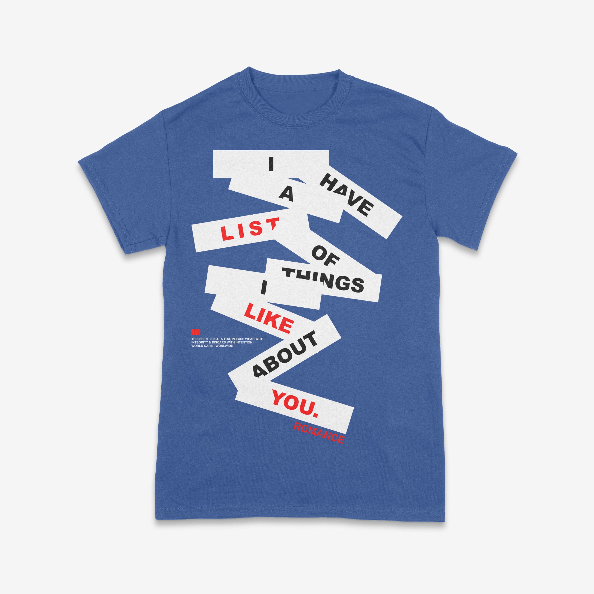 I Have a List of Things I Like About You